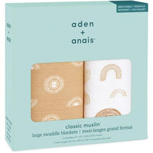 aden + anais - 2pk Swaddles-  Keep Rising