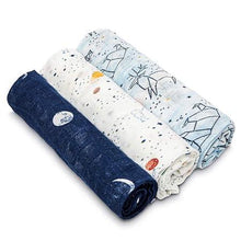 aden + anais - 3pk Bamboo Swaddles - Stargaze