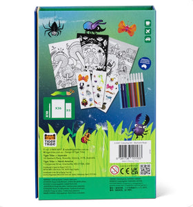 Tiger Tribe Colouring Set – Backyard Bugs