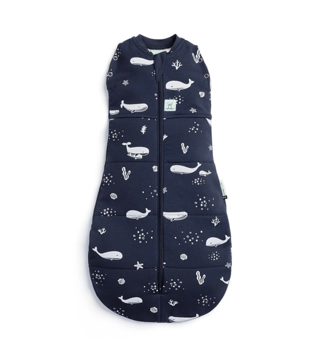 Cocoon Swaddle Bag 2.5 Tog Whale