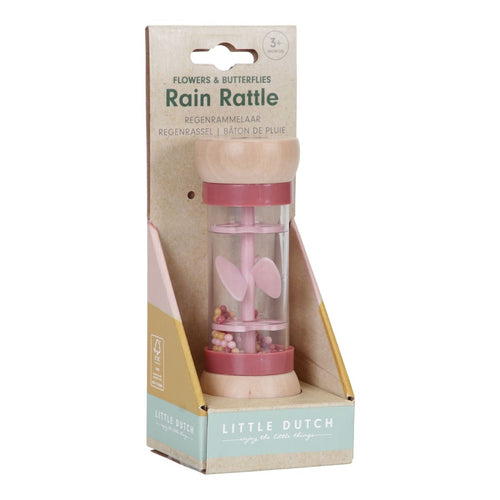 Little Dutch - Rain Rattle - Flowers and Butterflies