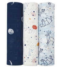 aden + anais - 3pk Bamboo Swaddles - Stargaze