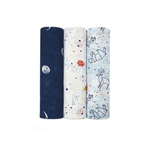 aden + anais - 3pk Bamboo Swaddles - Stargaze