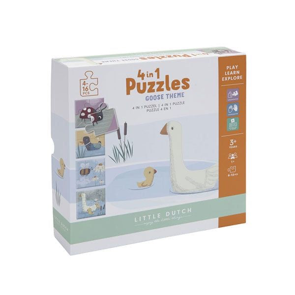 Little Dutch - 4 in a box puzzle goose
