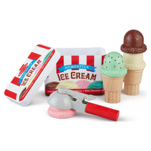 Melissa & Doug - Scoop And Stack Ice Cream Cone Set