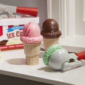 Melissa & Doug - Scoop And Stack Ice Cream Cone Set