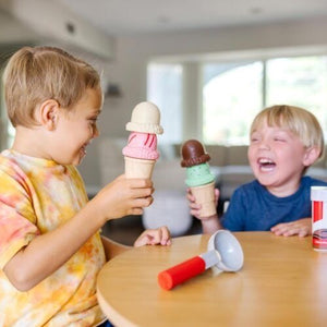 Melissa & Doug - Scoop And Stack Ice Cream Cone Set