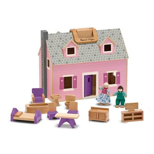 Melissa & Doug - Fold & Go Mini Dolls House