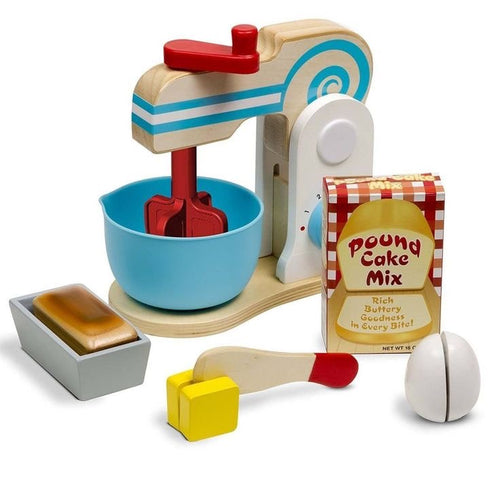 Melissa and Doug - Wooden Make-a-Cake Mixer Set