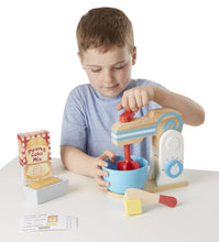 Melissa and Doug - Wooden Make-a-Cake Mixer Set