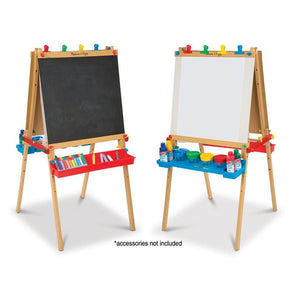 Melissa & Doug - Deluxe Wooden Standing Art Easel