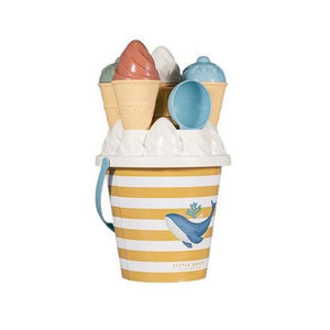 Little Dutch - Ice Cream Beach Bucket 14pcs