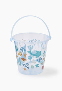 Little Dutch - Shell Bucket 19cm / Ocean Dreams Blue