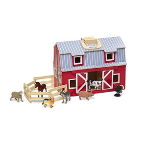 Melissa and Doug - Fold and Go Mini Barn