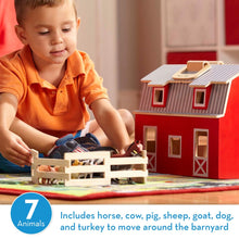 Melissa and Doug - Fold and Go Mini Barn