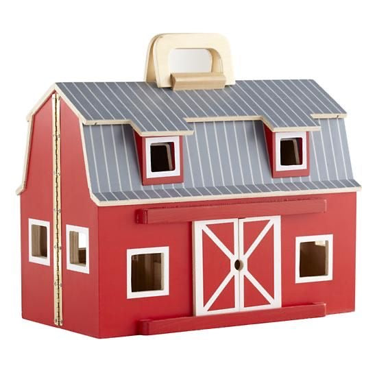 Melissa and Doug - Fold and Go Mini Barn