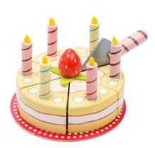 Le Toy Van – Honeybake Wooden Vanilla Birthday Cake
