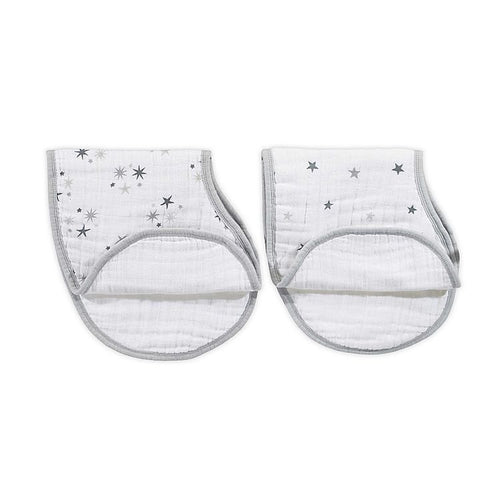 Aden and Anais- 2pk Burpy Bibs- Twinkle