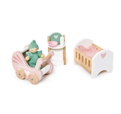Tender Leaf – Dolls House Nursery Set