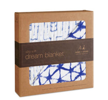 Aden and Anais- Bamboo Dream Blanket - Indigo Shibori